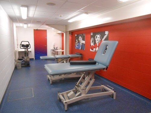 Cardiff City Academy Medical Room - 108 Harley street Groin injuries blog series